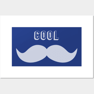 Cool Mustache Posters and Art